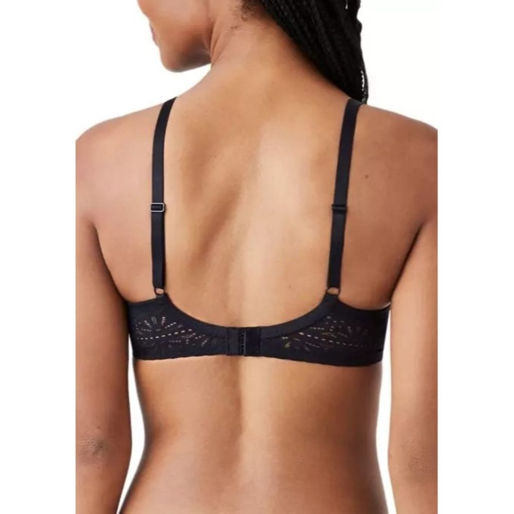 b.tempt'd by WACOAL Future Foundation T-Shirt Seamless Underwire Bra Black 40C - Picture 2 of 8